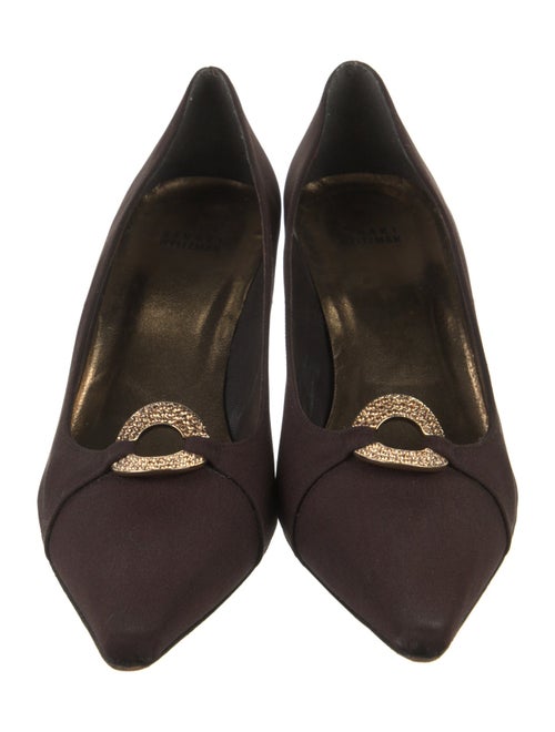 Stuart Weitzman Crystal Embellishments Pumps