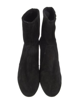 Stuart Weitzman Suede Sock Boots
