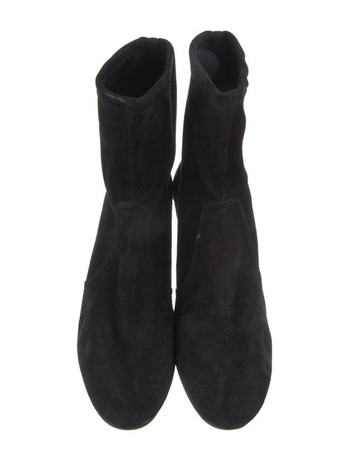 Stuart Weitzman Suede Sock Boots
