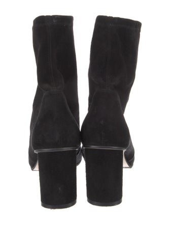 Stuart Weitzman Suede Sock Boots