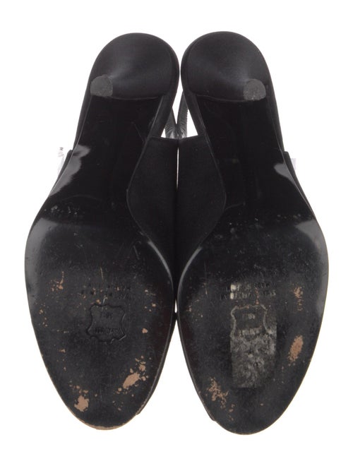 Stuart Weitzman Satin Slingback Pumps