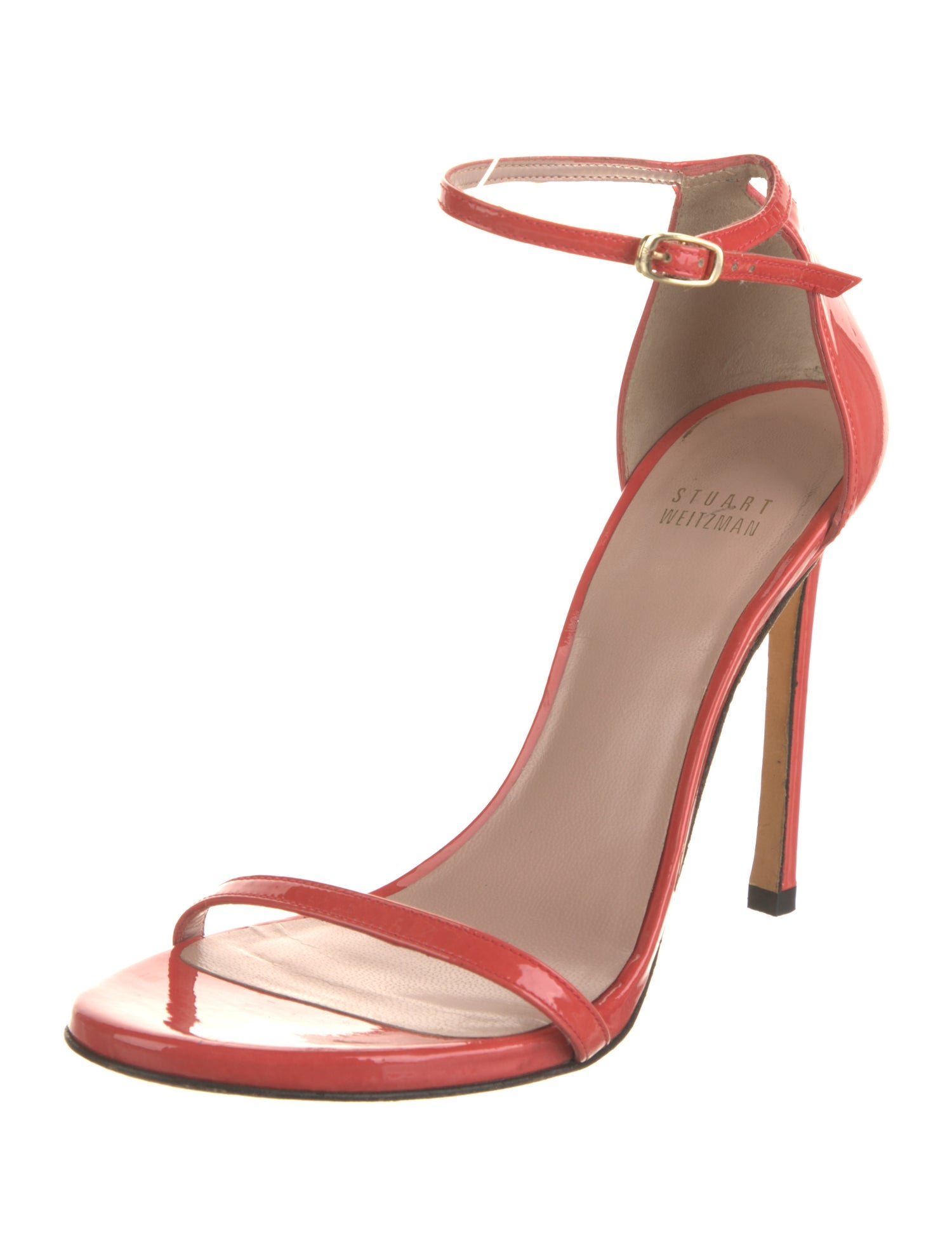 Stuart Weitzman Patent Leather Sandals