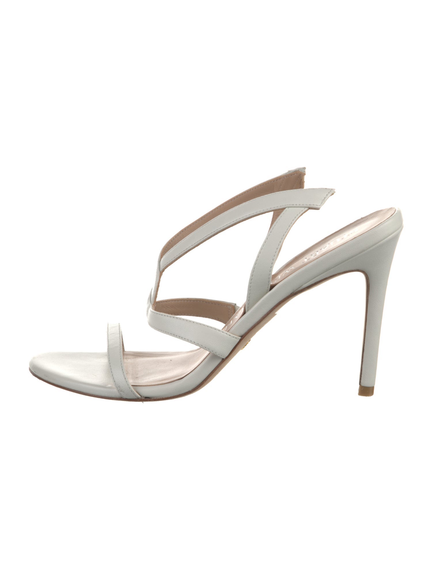 Stuart Weitzman Leather Slides