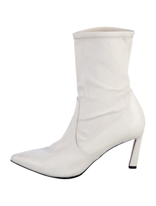 Stuart Weitzman Leather Sock Boots