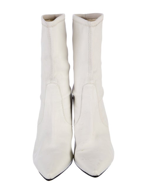 Stuart Weitzman Leather Sock Boots