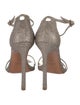 Stuart Weitzman Glitter Glitter Accents Sandals
