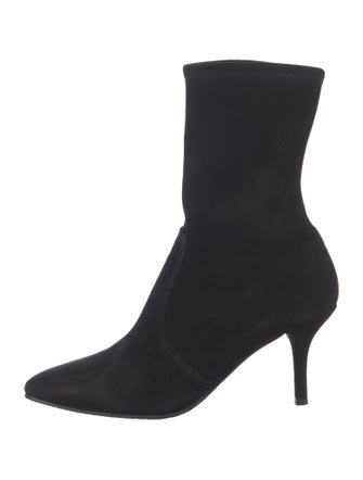 Stuart Weitzman Suede Sock Boots