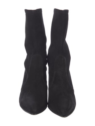 Stuart Weitzman Suede Sock Boots