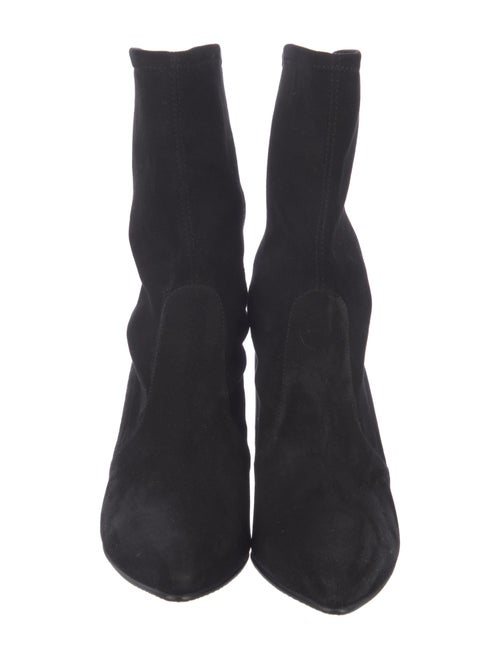 Stuart Weitzman Suede Sock Boots