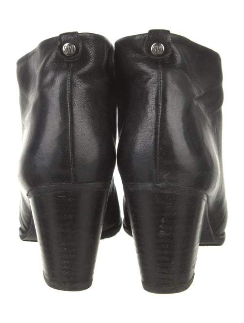 Stuart Weitzman Leather Lace-Up Boots