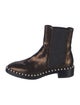 Stuart Weitzman Leather Chelsea Boots