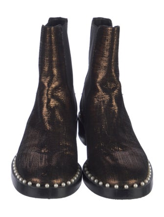 Stuart Weitzman Leather Chelsea Boots