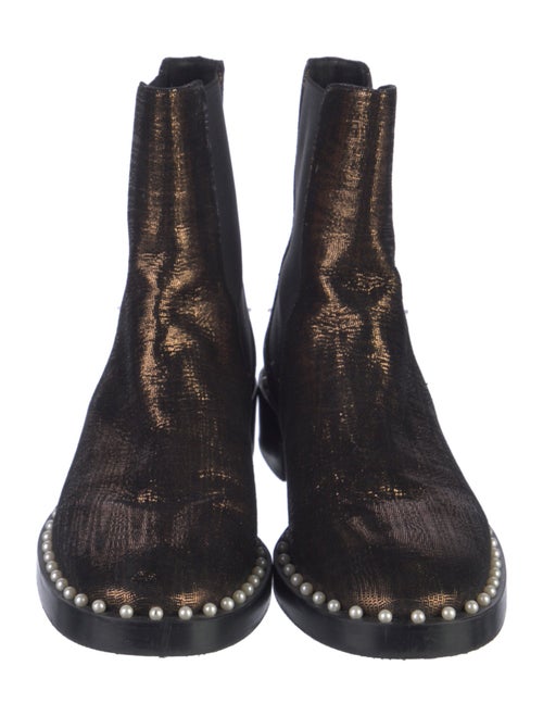 Stuart Weitzman Leather Chelsea Boots