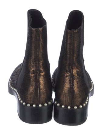 Stuart Weitzman Leather Chelsea Boots