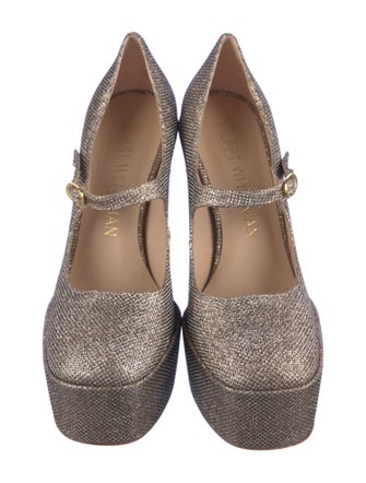 Stuart Weitzman Glitter Pumps
