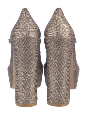 Stuart Weitzman Glitter Pumps