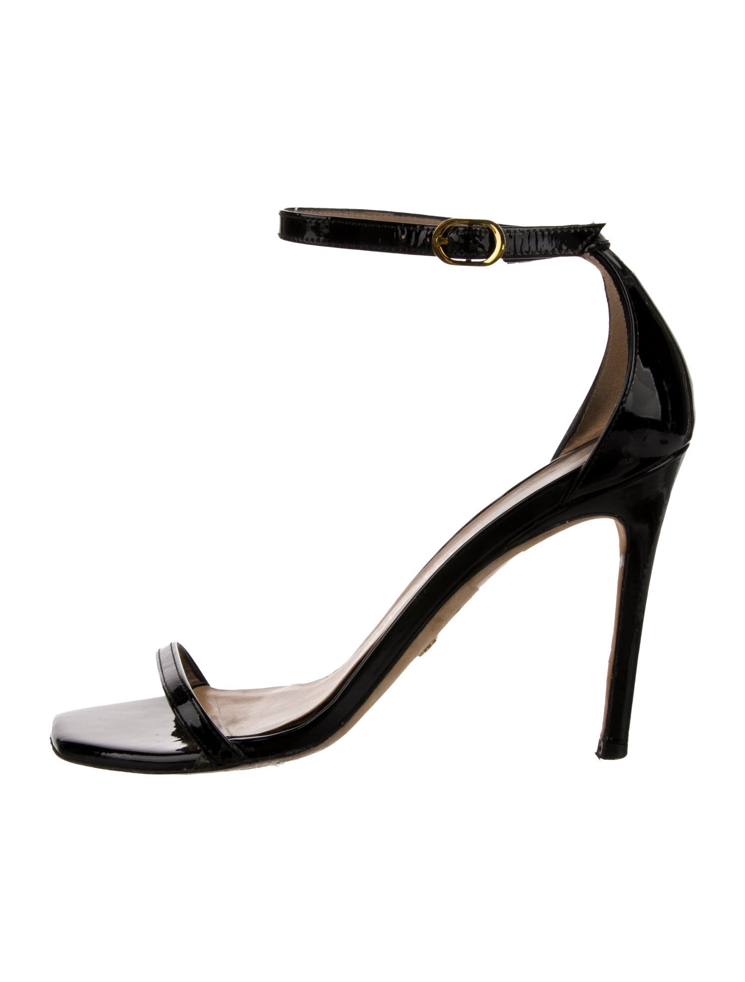 Stuart Weitzman Patent Leather Sandals