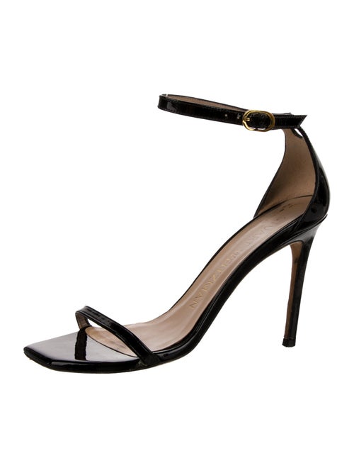 Stuart Weitzman Patent Leather Sandals