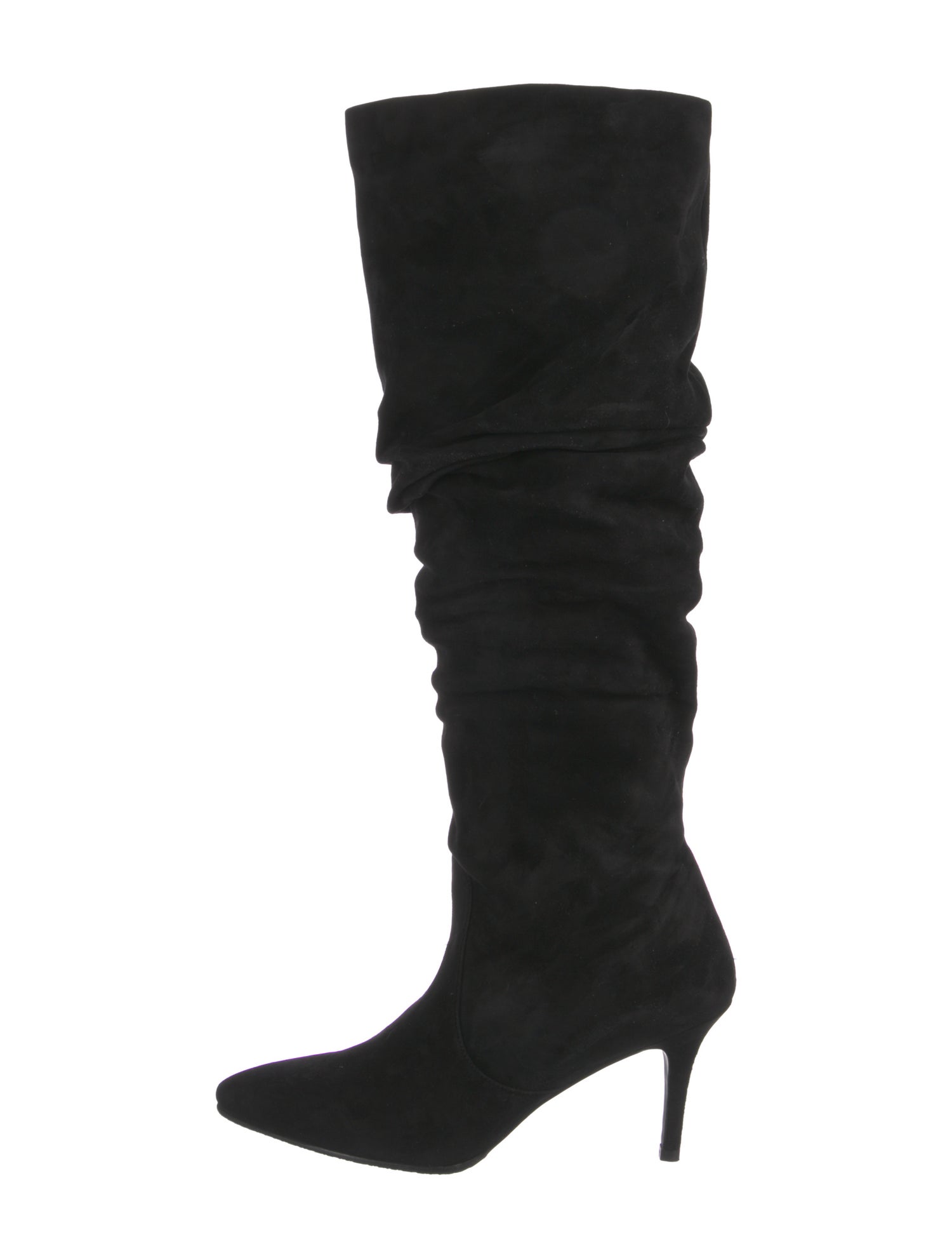 Stuart Weitzman Suede Slouch Boots