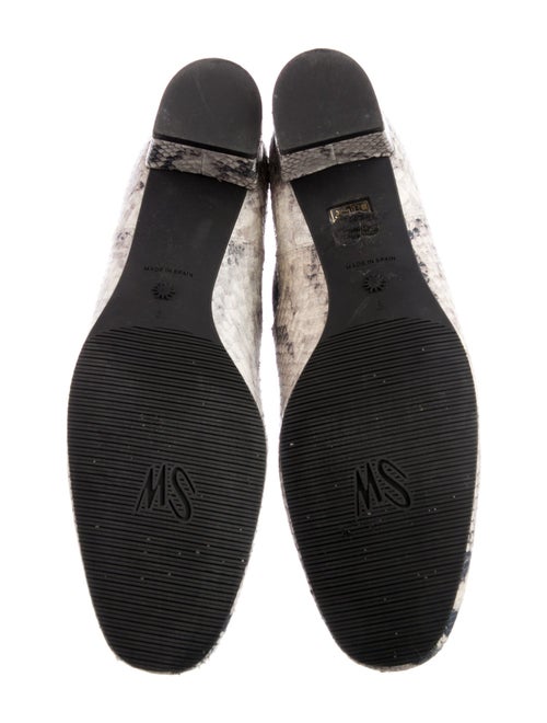 Stuart Weitzman Leather Animal Print Boots