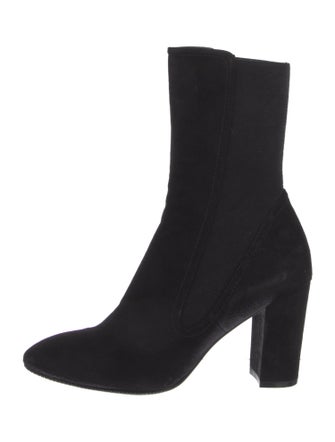 Stuart Weitzman Suede Sock Boots