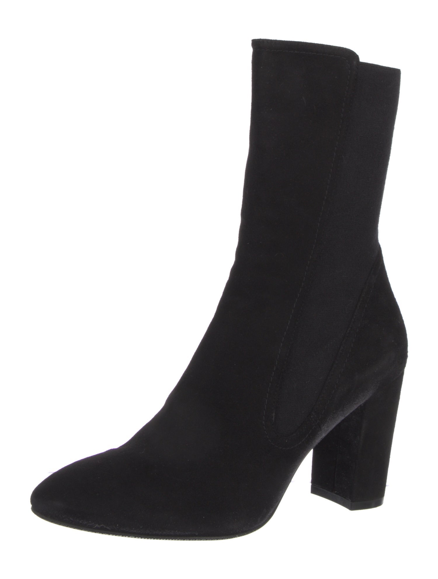 Stuart Weitzman Suede Sock Boots