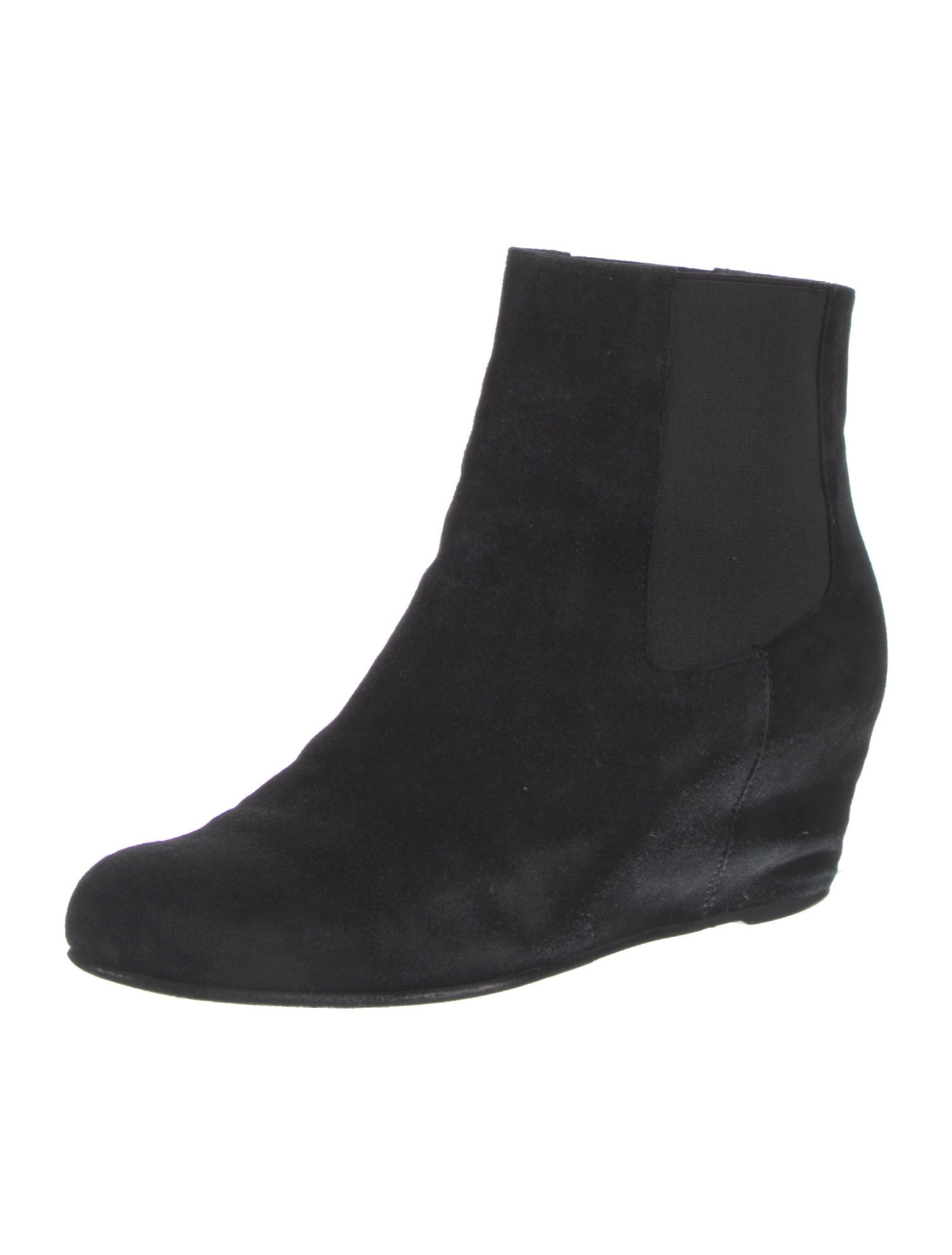 Stuart Weitzman Suede Chelsea Boots