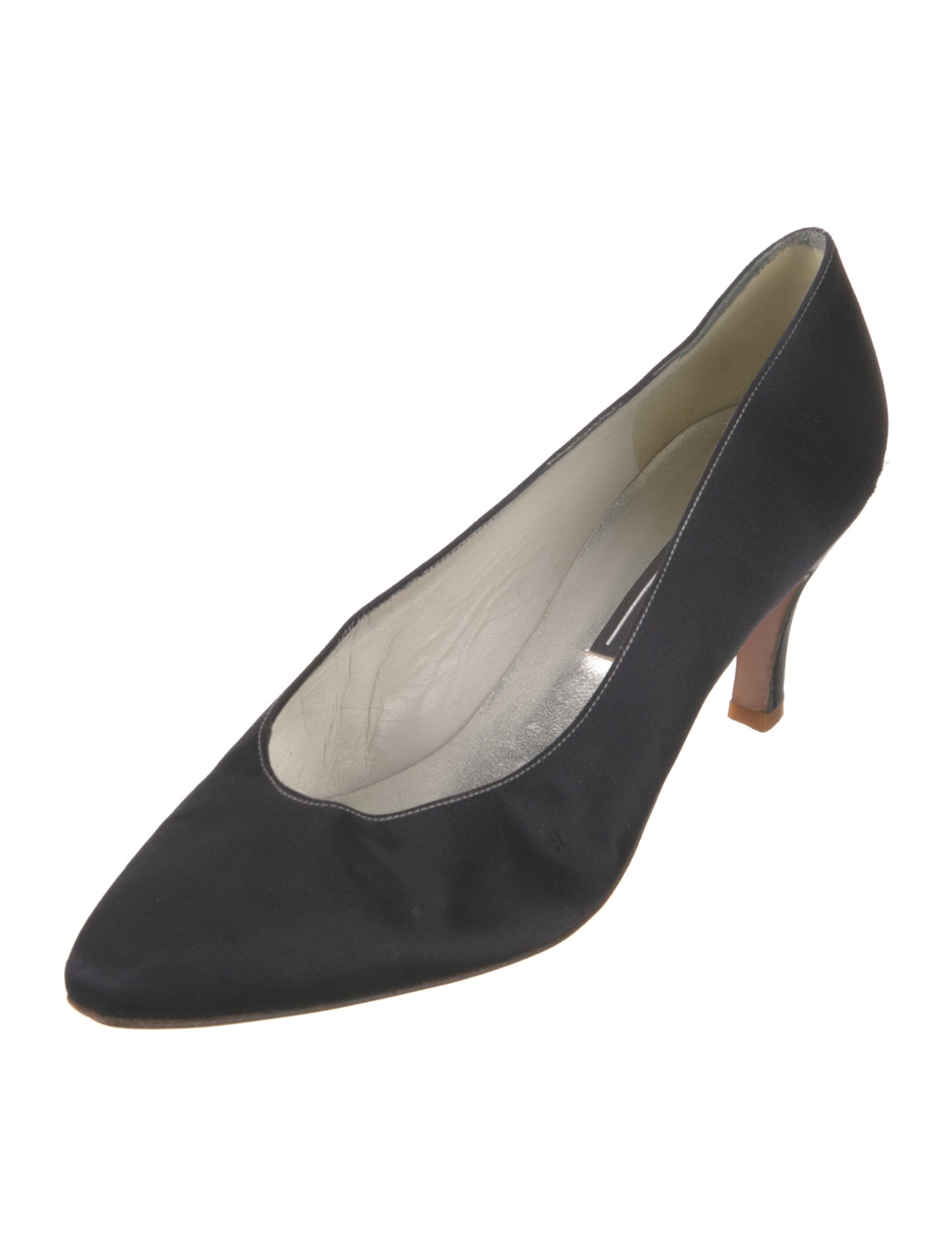 Stuart Weitzman Satin Pumps