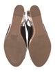Stuart Weitzman Suede Colorblock Pattern Slingback Sandals