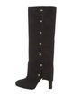 Stuart Weitzman Suede Studded Accents Boots