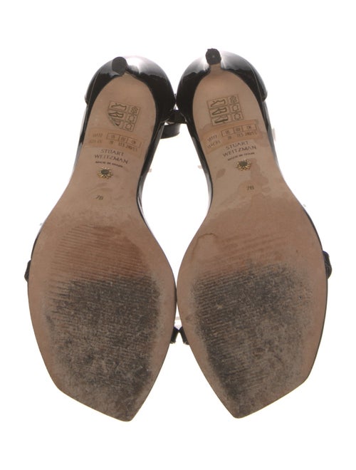 Stuart Weitzman Patent Leather Sandals