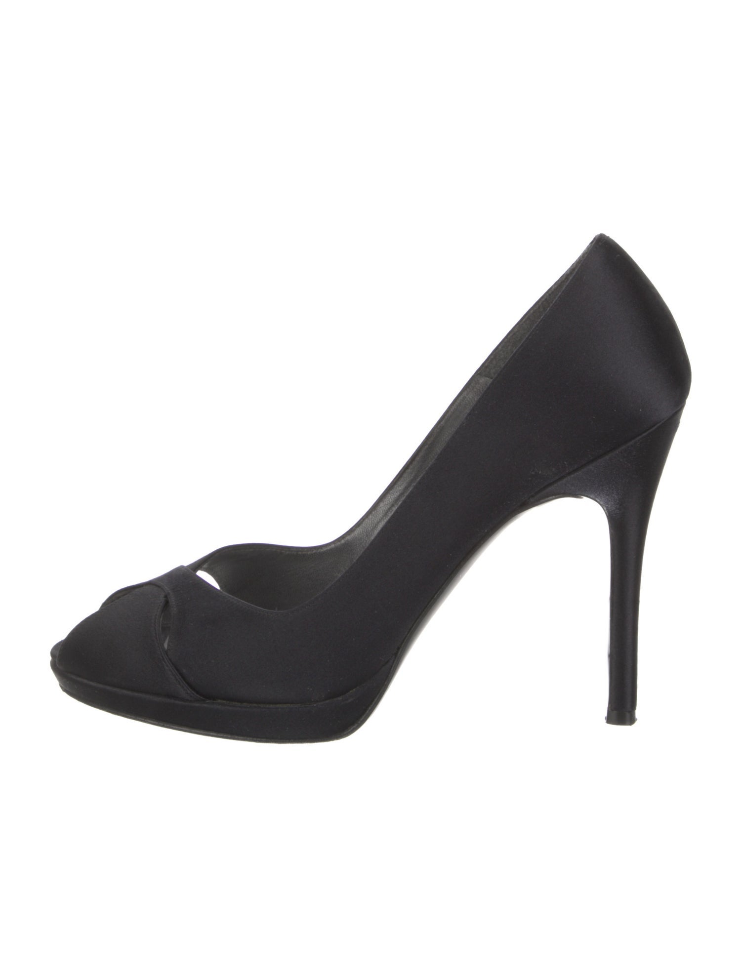Stuart Weitzman Satin Pumps