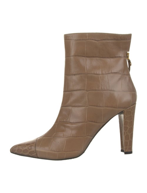 Stuart Weitzman Crocodile Boots