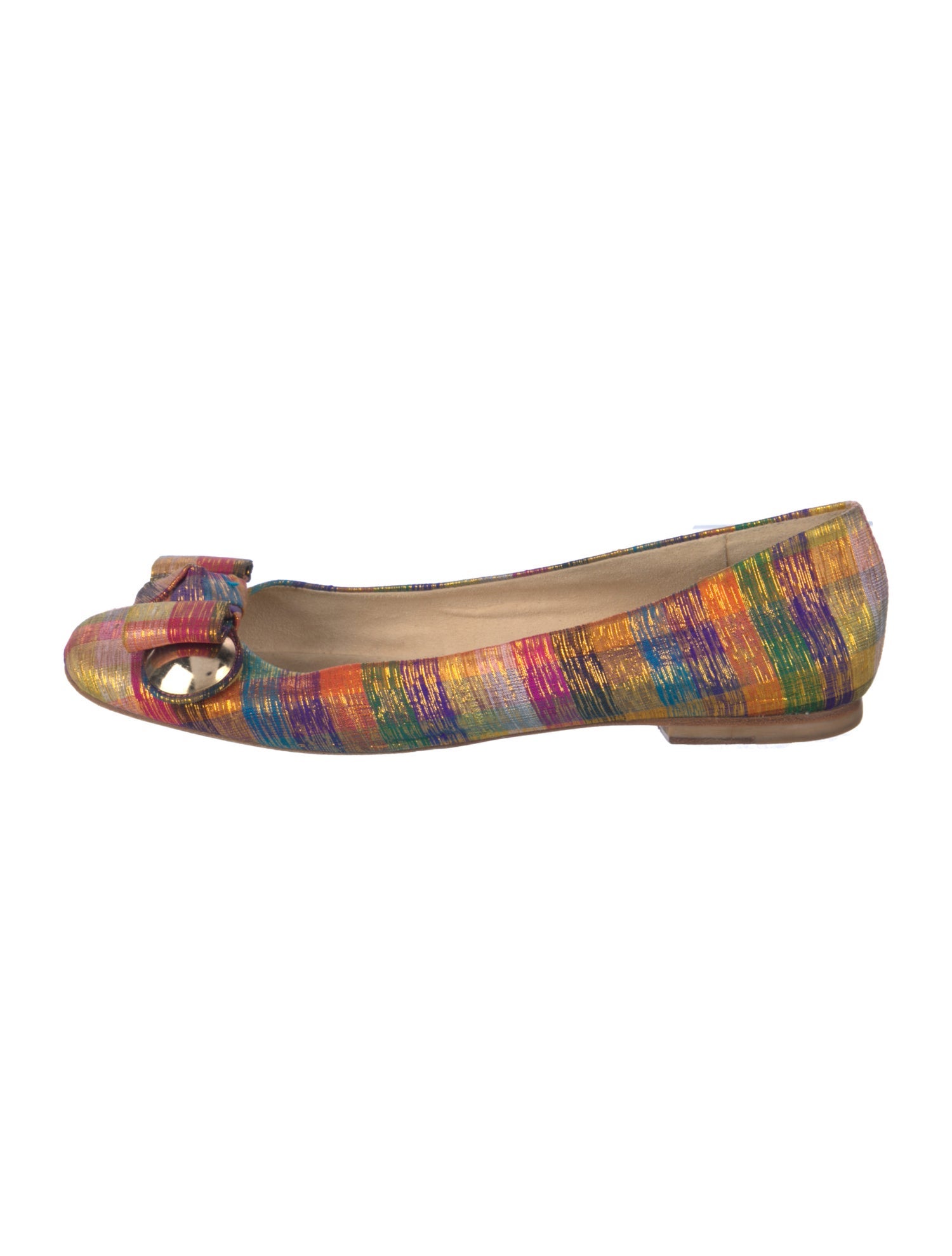 Stuart Weitzman Printed Ballet Flats