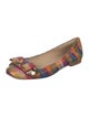 Stuart Weitzman Printed Ballet Flats