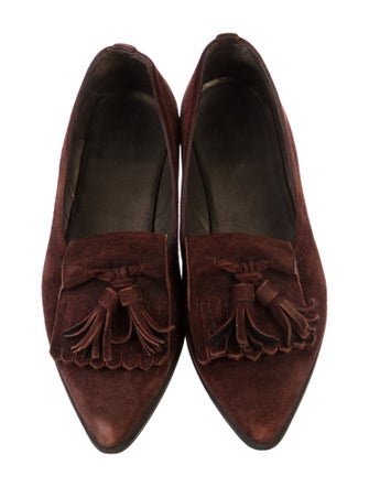 Stuart Weitzman Suede Loafers
