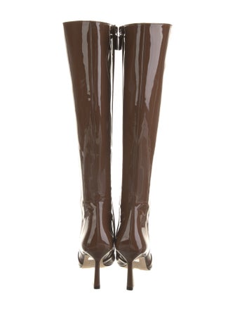 Stuart Weitzman Patent Leather Boots