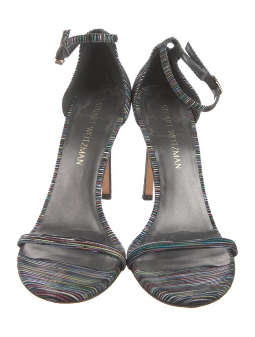 Stuart Weitzman Striped Sandals