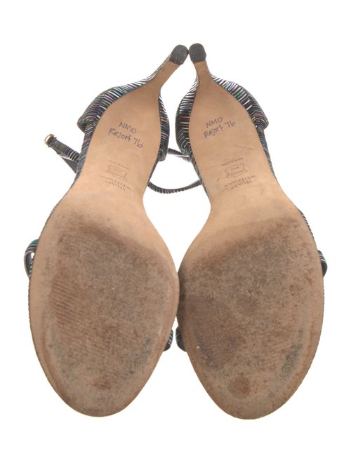 Stuart Weitzman Striped Sandals