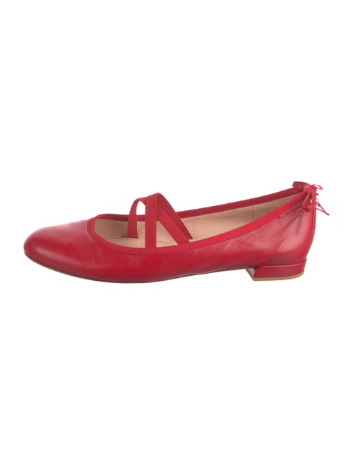Stuart Weitzman Leather Mary Jane Flats