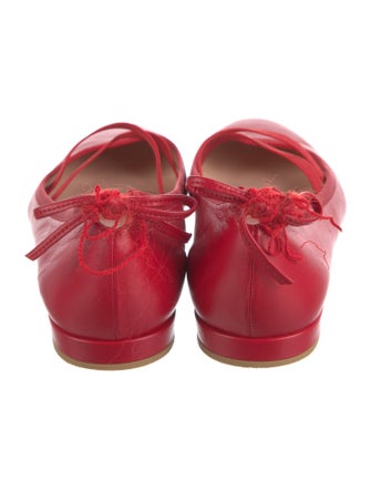 Stuart Weitzman Leather Mary Jane Flats