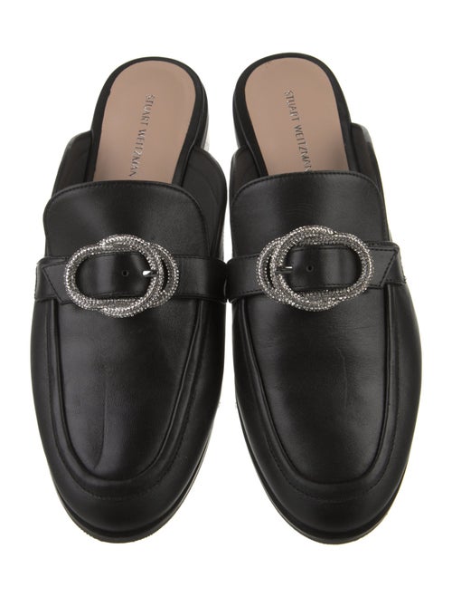 Stuart Weitzman Leather Mules