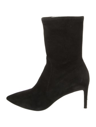 Stuart Weitzman Suede Sock Boots