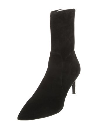 Stuart Weitzman Suede Sock Boots