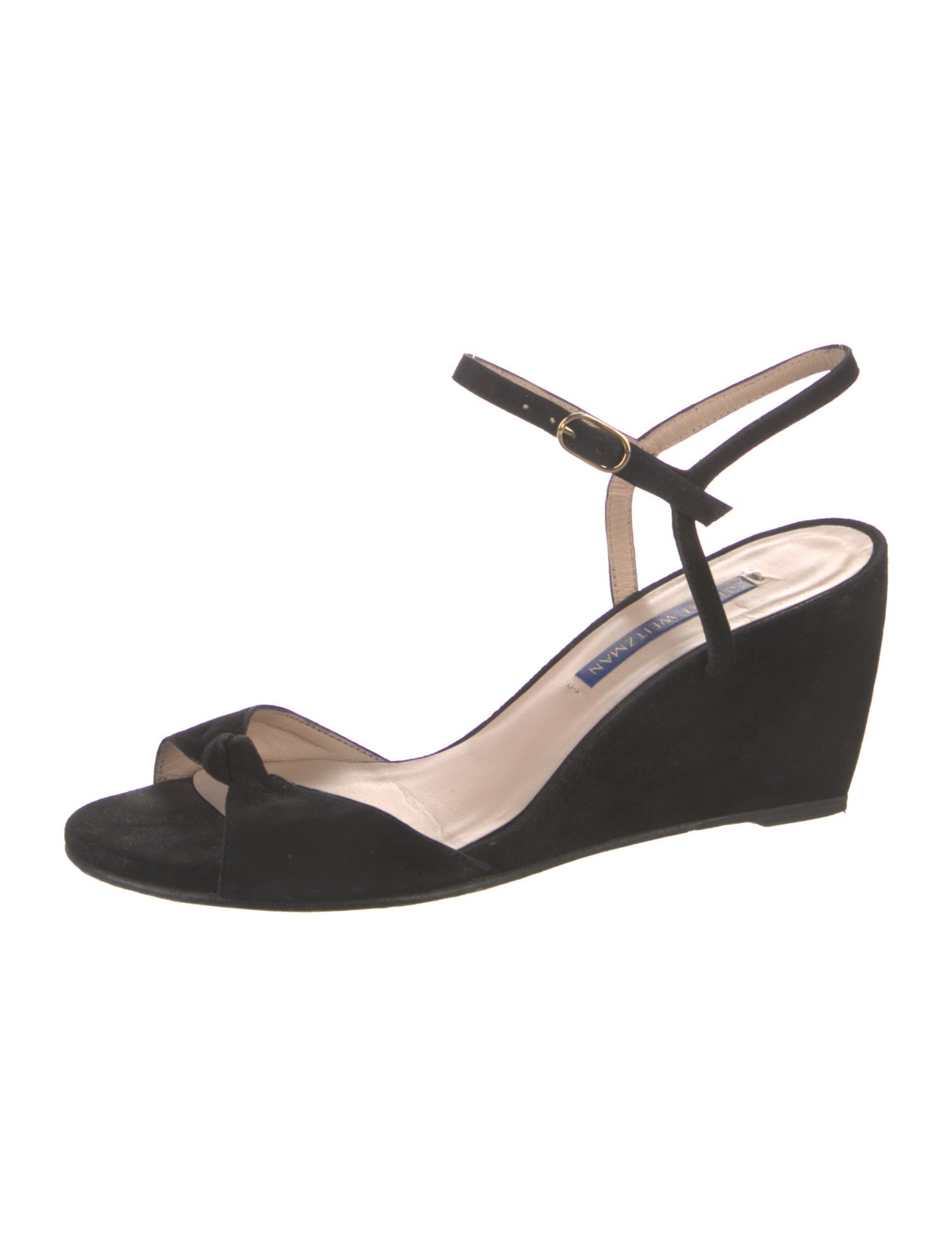 Stuart Weitzman Suede Slingback Sandals