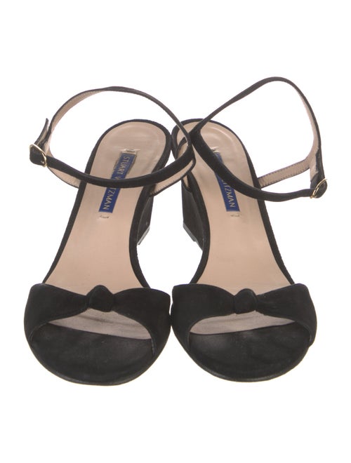 Stuart Weitzman Suede Slingback Sandals