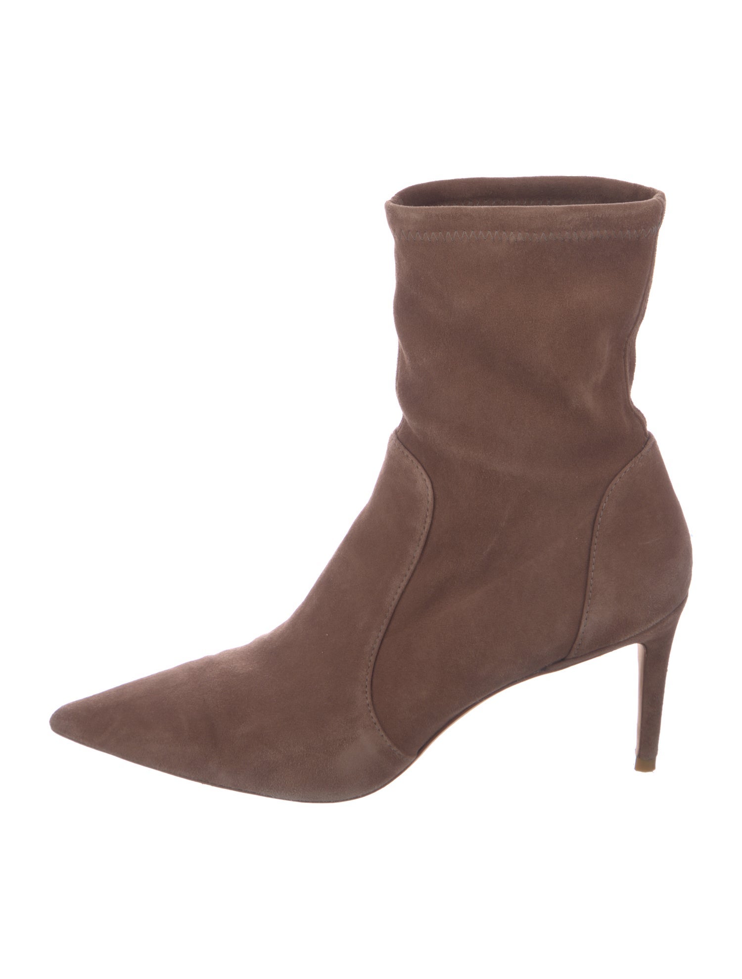 Stuart Weitzman Suede Sock Boots