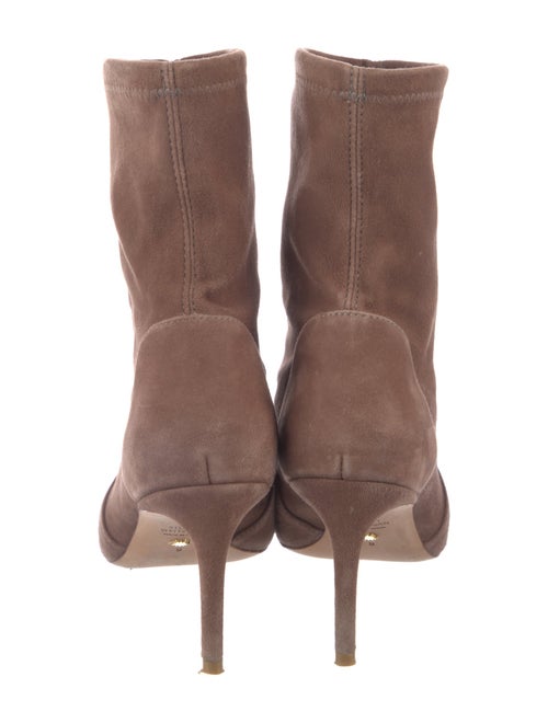 Stuart Weitzman Suede Sock Boots