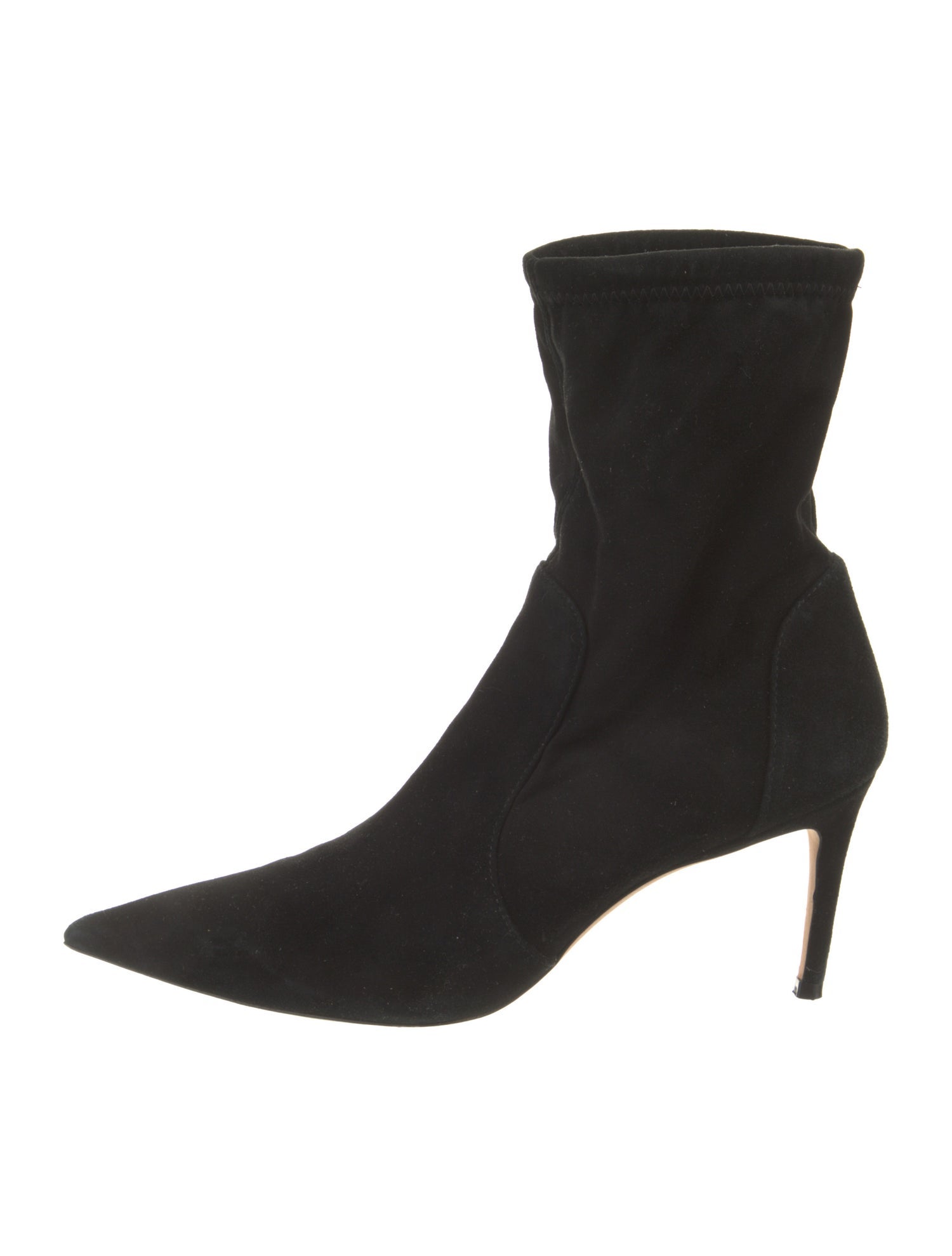 Stuart Weitzman Suede Sock Boots