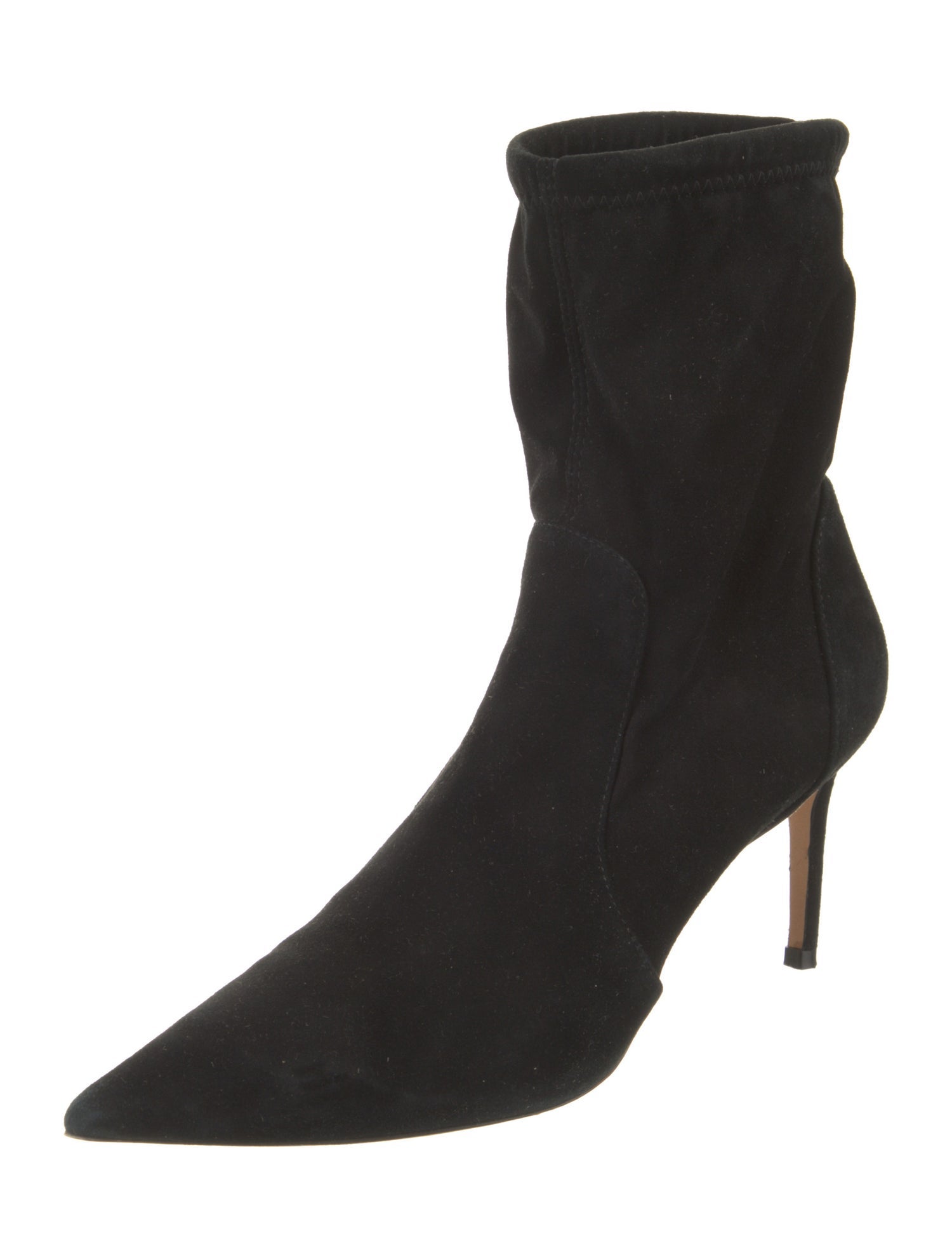 Stuart Weitzman Suede Sock Boots